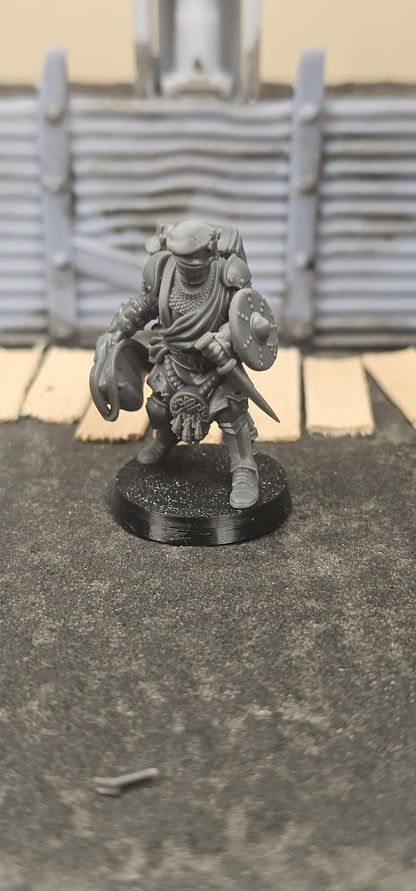 Highlander strike force - 3D printed Grimdark Miniature