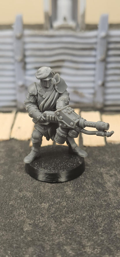 Highlander strike force - 3D printed Grimdark Miniature