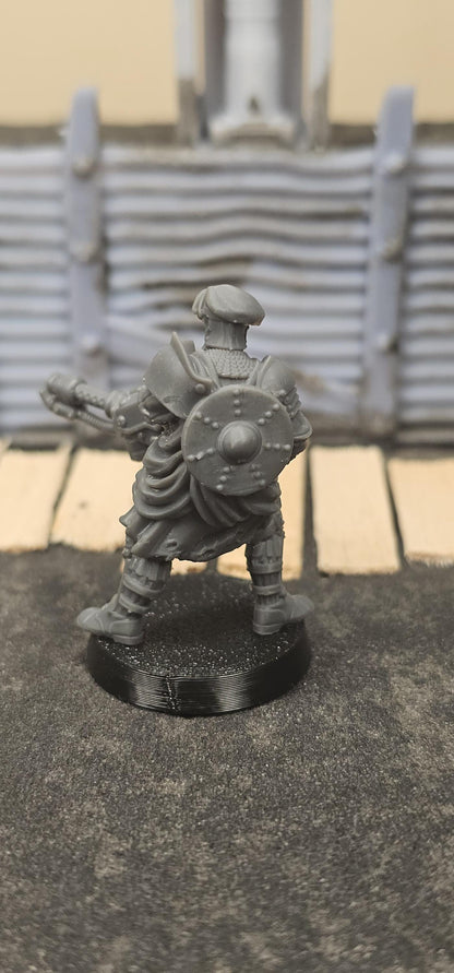 Highlander strike force - 3D printed Grimdark Miniature