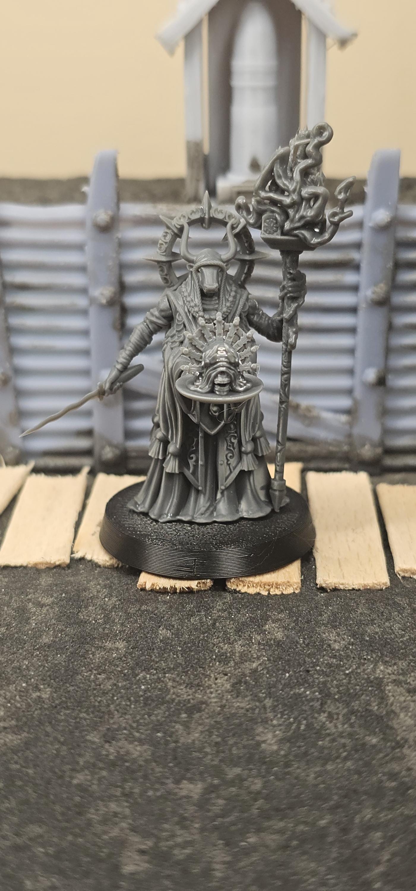 Chorister of Greed - 3D printed miniature  - Wargaming - Trench Grimdark
