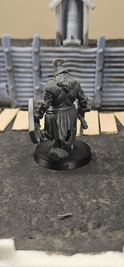 The Court - Demonic Slaves soldiers - 3D printed miniature  - Wargaming - Trench Grimdark - 3D printed Grimdark Miniature