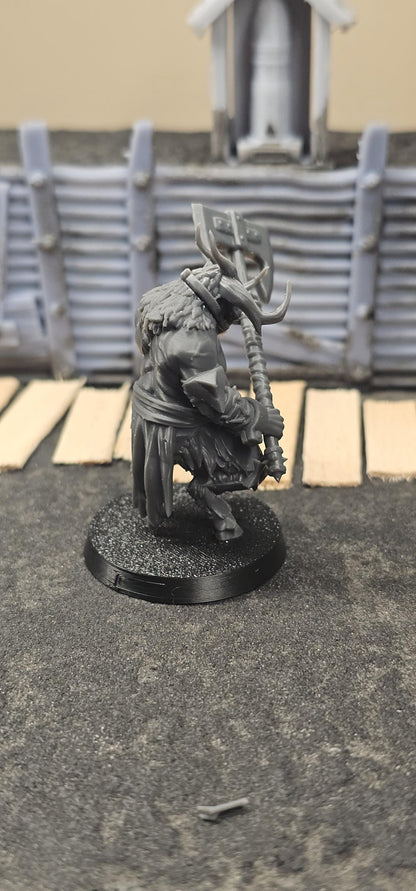The Court - Demonic Slaves soldiers - 3D printed miniature  - Wargaming - Trench Grimdark - 3D printed Grimdark Miniature
