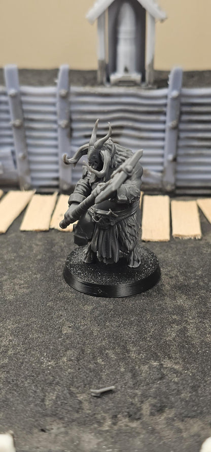 The Court - Demonic Slaves soldiers - 3D printed miniature  - Wargaming - Trench Grimdark - 3D printed Grimdark Miniature