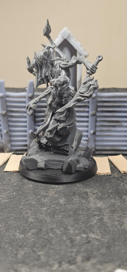 The Court - Priest of the Underworld - 3D printed Grimdark Miniature