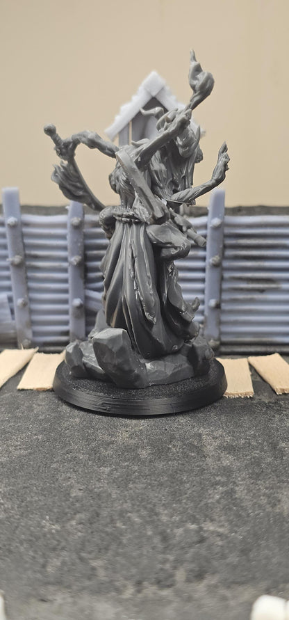 The Court - Priest of the Underworld - 3D printed Grimdark Miniature