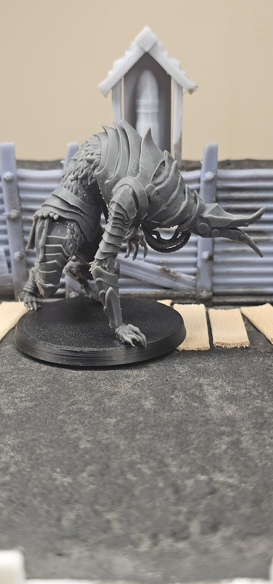 Hollowed legion - WarWolf - 3D printed miniature  - Wargaming - Trench Grimdark
