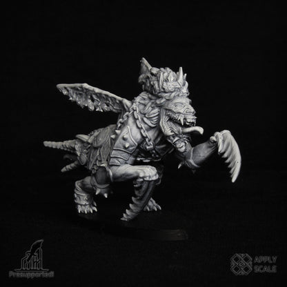 The Court - Hell Beast - 3D printed Grimdark Miniature