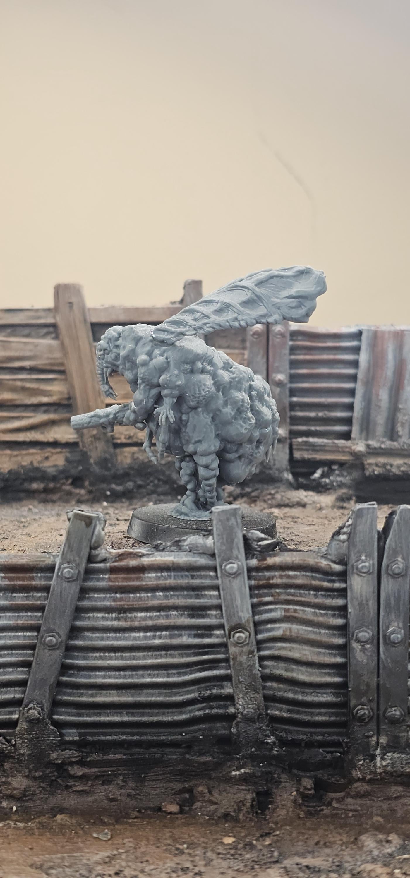 Grail Belzebub - 3D printed miniature  - Wargaming - Trench Grimdark