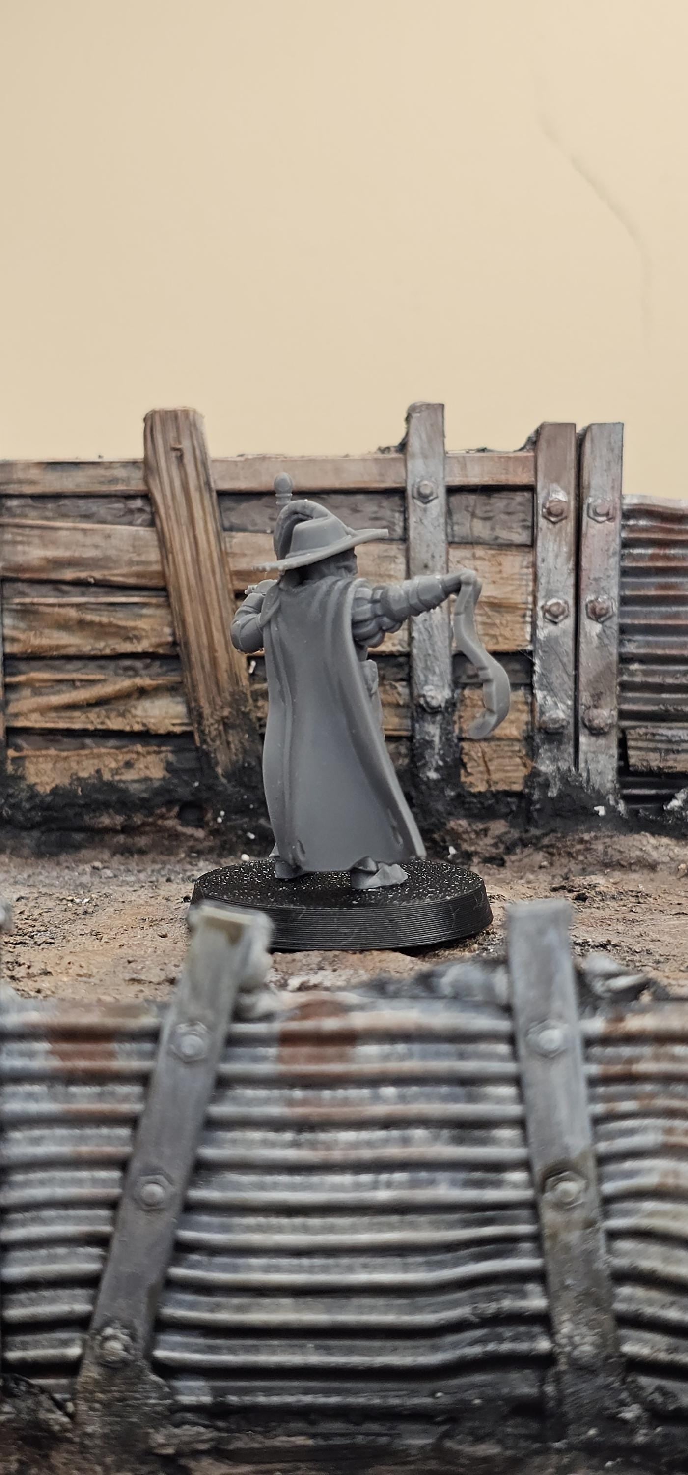 Inquisitor - 3D printed miniature  - Wargaming - Trench Grimdark