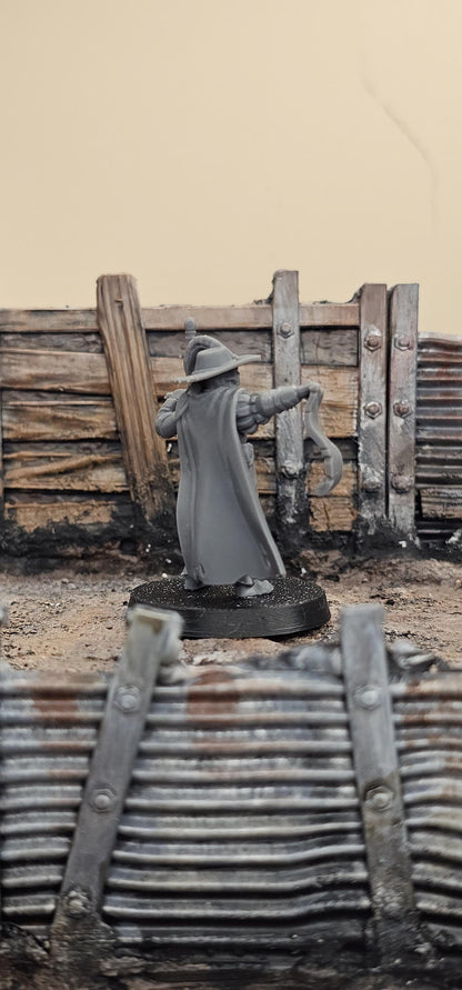 Inquisitor - 3D printed miniature  - Wargaming - Trench Grimdark