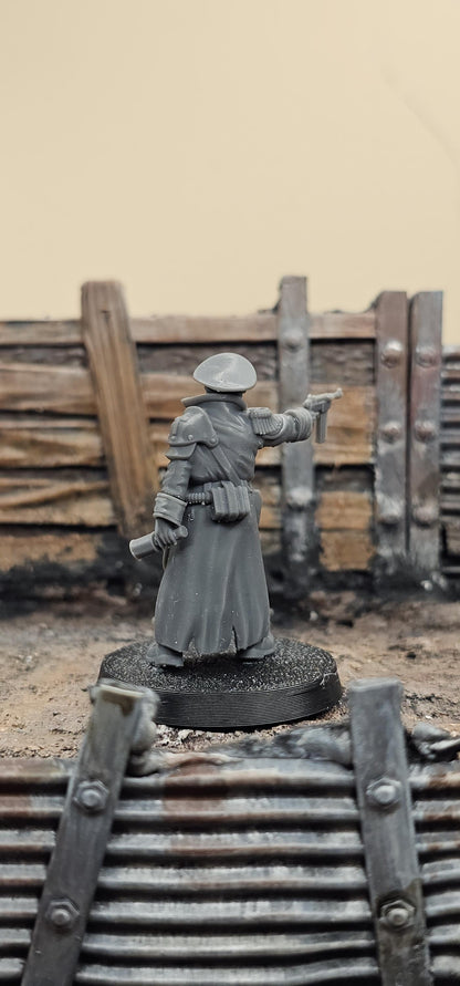 Ltn. Pachomy Zhukov - 3D printed Grimdark Miniature