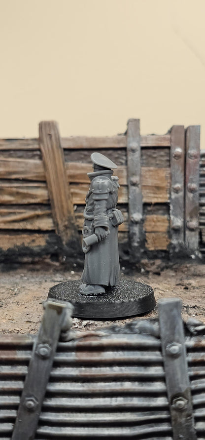 Ltn. Pachomy Zhukov - 3D printed Grimdark Miniature