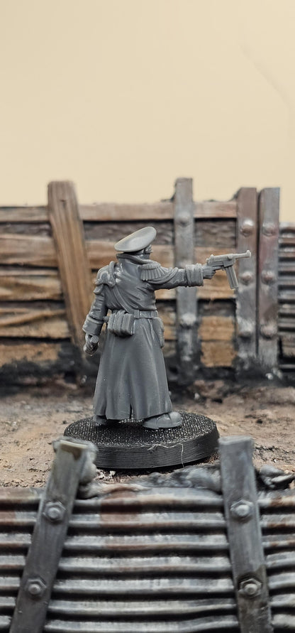 Ltn. Pachomy Zhukov - 3D printed Grimdark Miniature