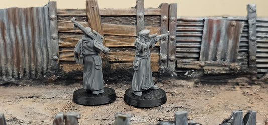 Voroshilov Brothers, the Sniper Twins by DakkaDakka - 3D printed Grimdark Miniature