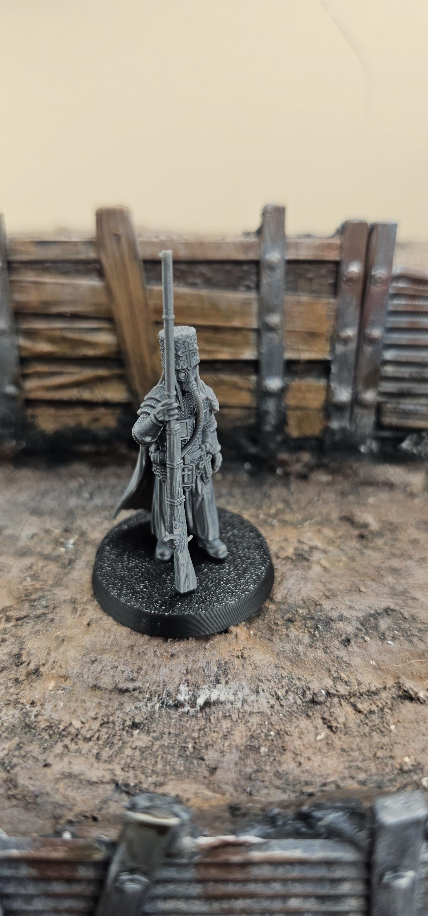 Punt Castitor - 3D printed miniature  - Wargaming - Trench Grimdark
