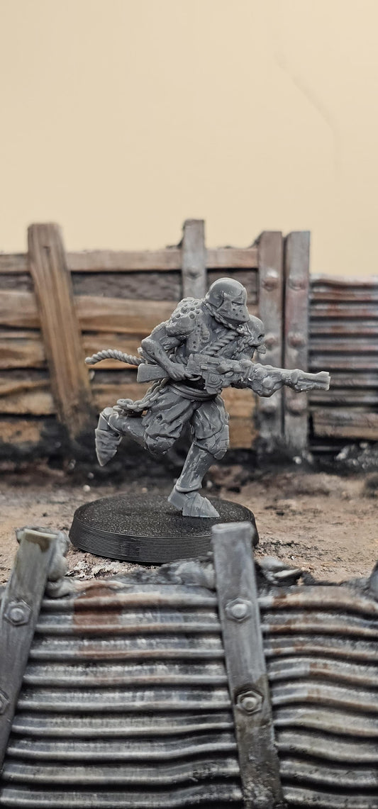 Corpse ranged Guard - 3D printed Grimdark Miniature