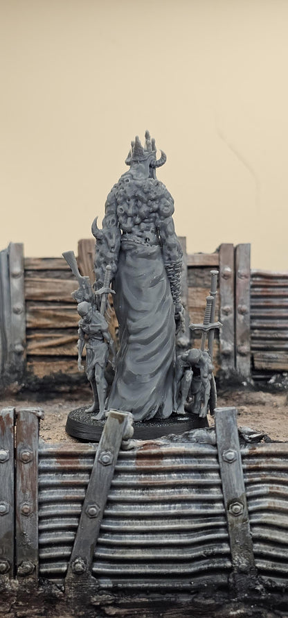 Grail - Tumour Lord - 3D printed miniature  - Wargaming - Trench Grimdark