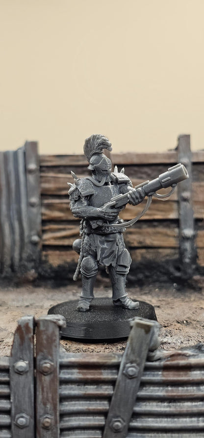 Heretics Anointed Knight Granade Launcher - 3D printed Grimdark Miniature