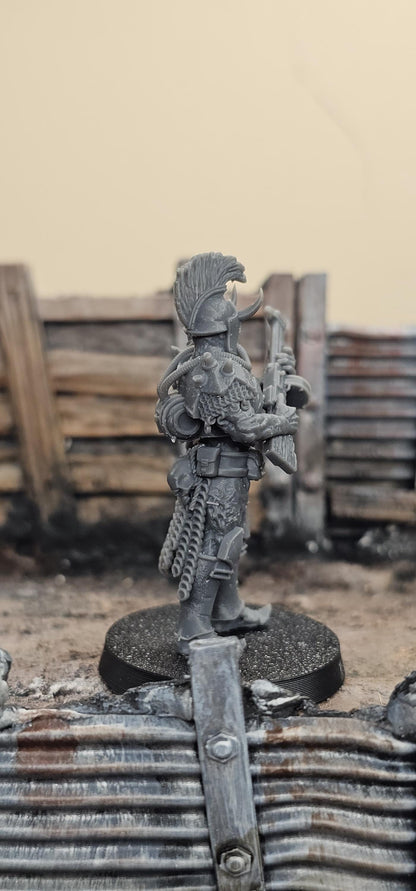 Heretics Anointed Knight Smg - 3D printed Grimdark Miniature