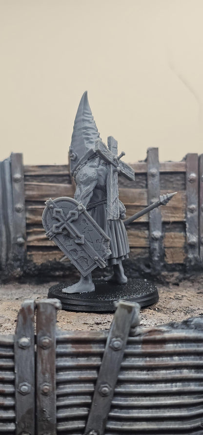 Pilgrim Executioner - 3D printed miniature  - Wargaming - Trench Grimdark