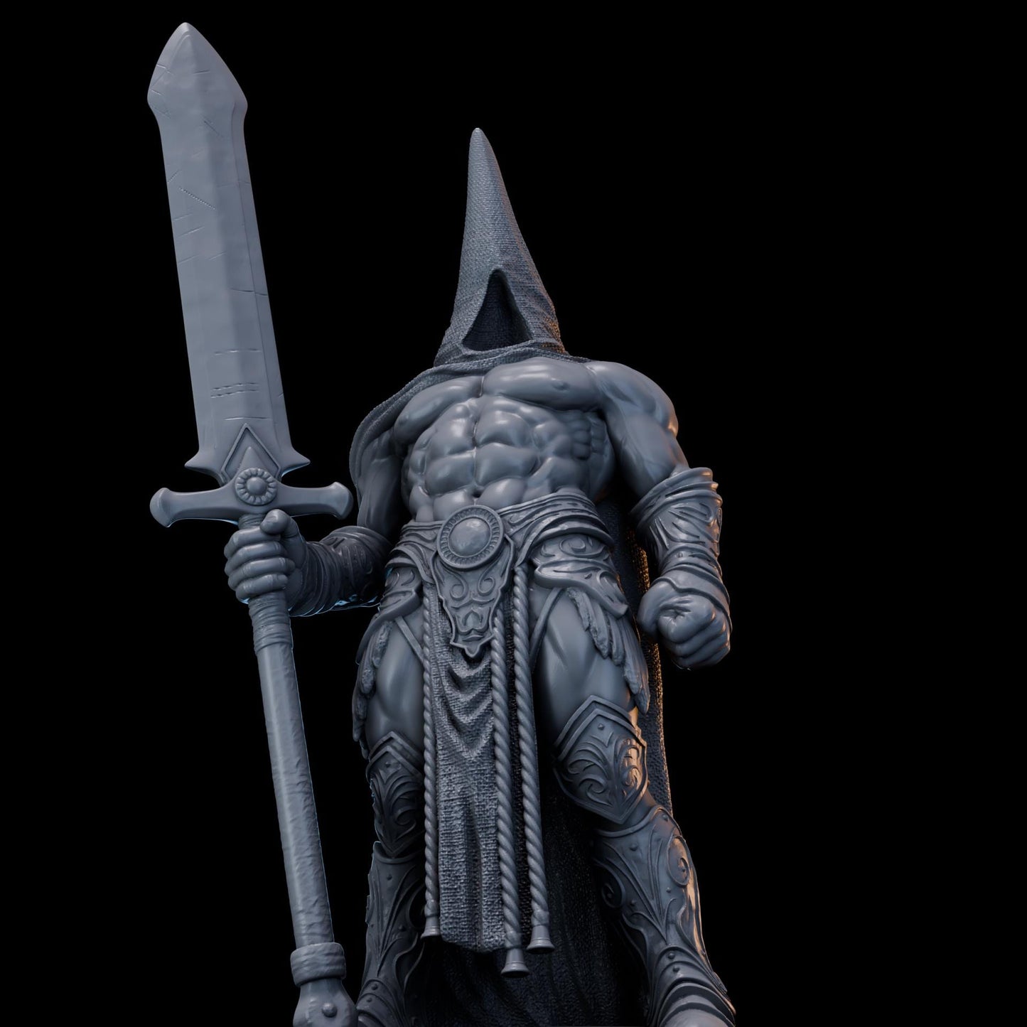 Asterion The Gate Keeper - 3D printed miniature  - Wargaming - Trench Grimdark