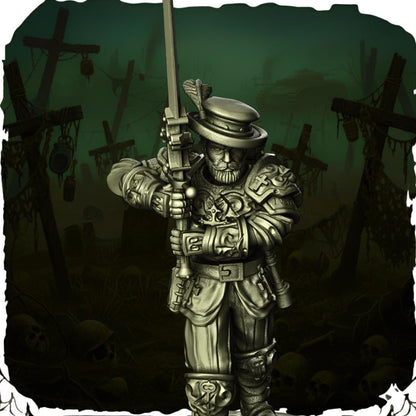 Papal Stormtroopers - 3D printed miniature  - Wargaming - Trench Grimdark