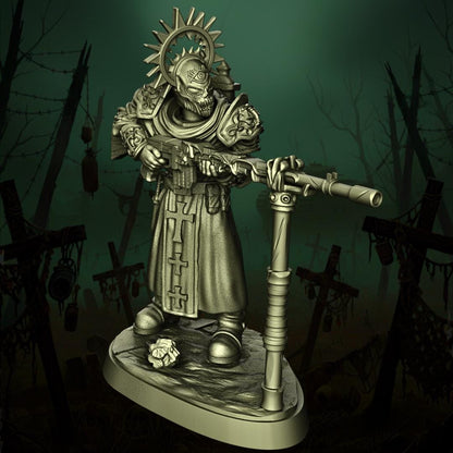 Papal Sniper - 3D printed miniature  - Wargaming - Trench Grimdark