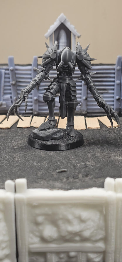 Warlock of Goetic Arts - 3D printed miniature  - Wargaming - Trench Grimdark - 3D printed Grimdark Miniature