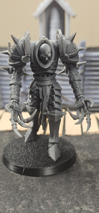 Warlock of Goetic Arts - 3D printed miniature  - Wargaming - Trench Grimdark - 3D printed Grimdark Miniature