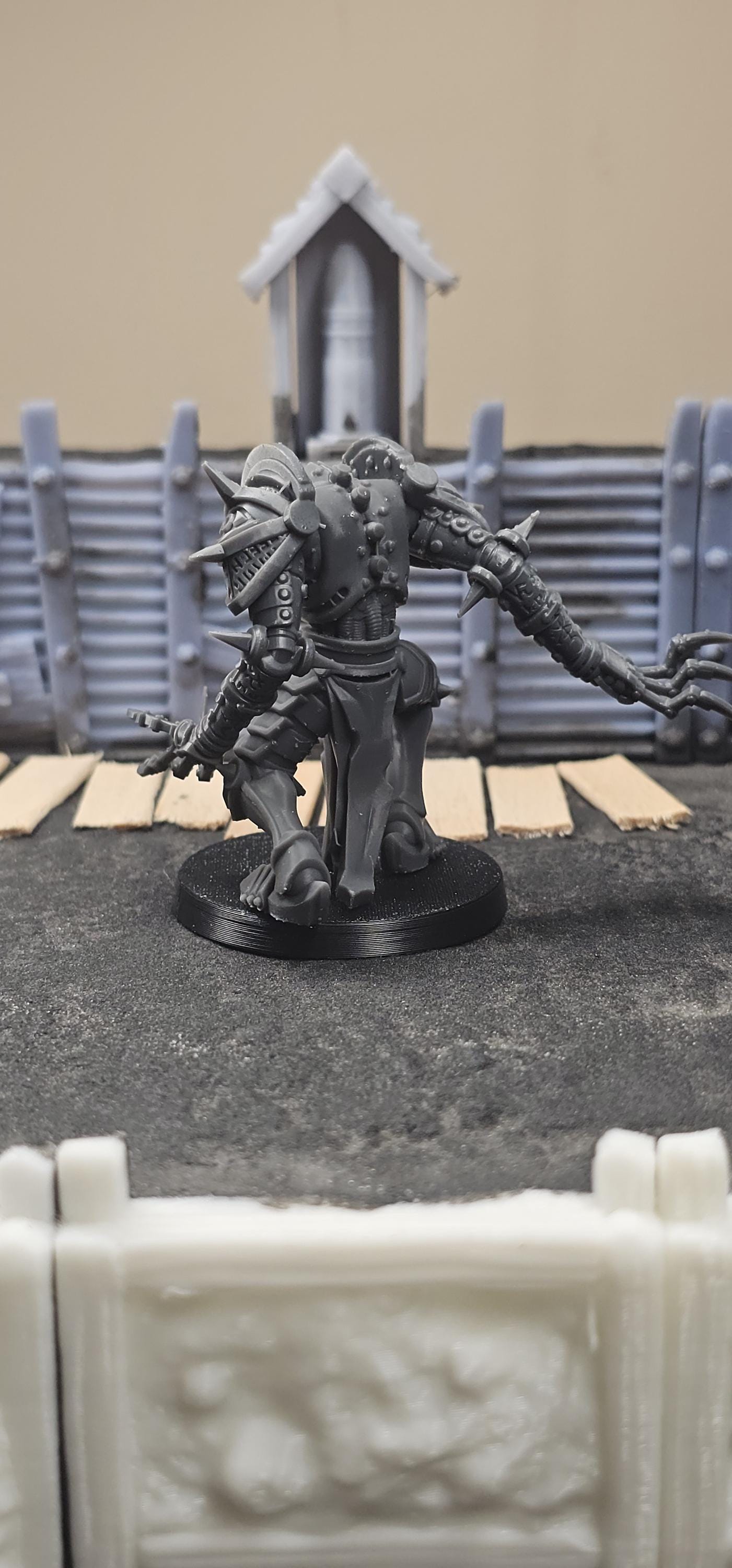 Warlock of Goetic Arts - 3D printed miniature  - Wargaming - Trench Grimdark - 3D printed Grimdark Miniature