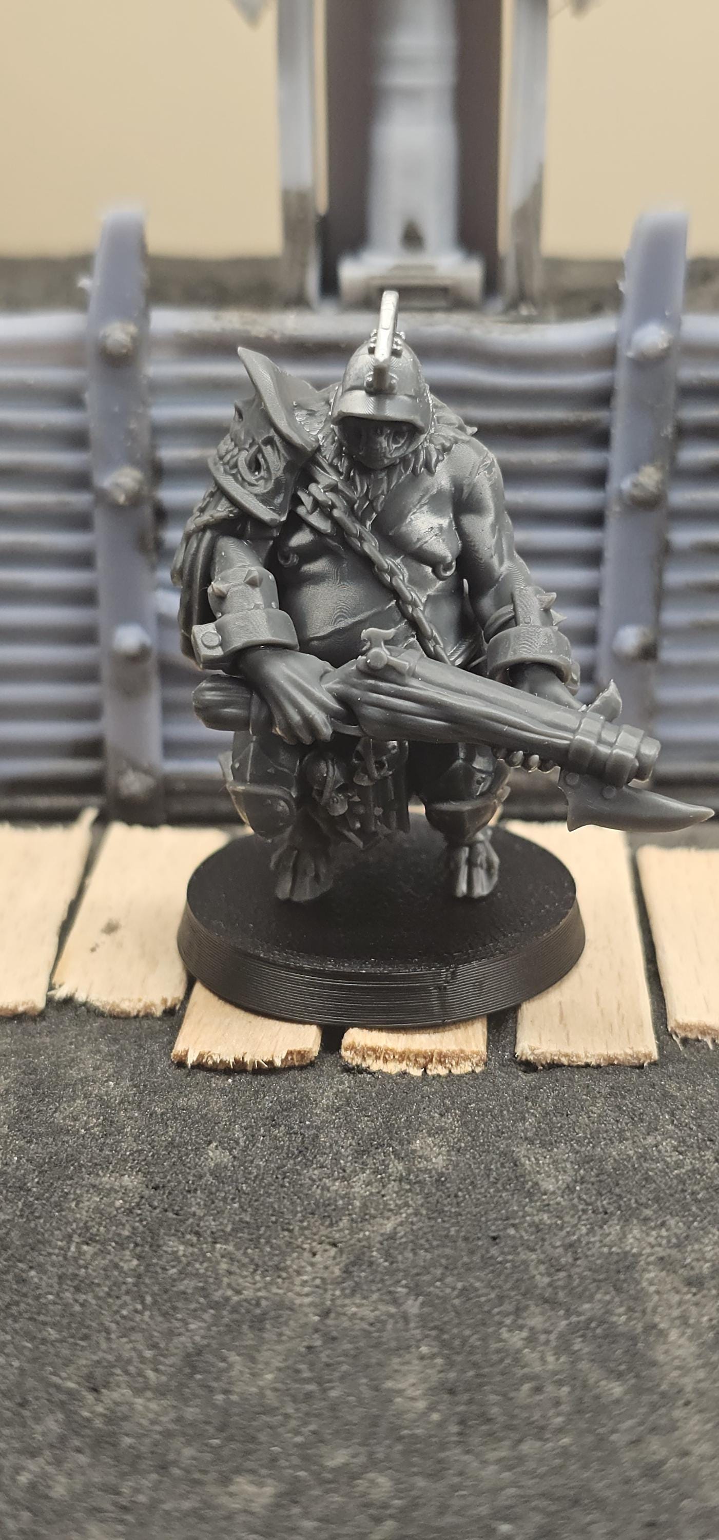 The Court - Demonic Slaves Ranged - 3D printed miniature  - Wargaming - Trench Grimdark