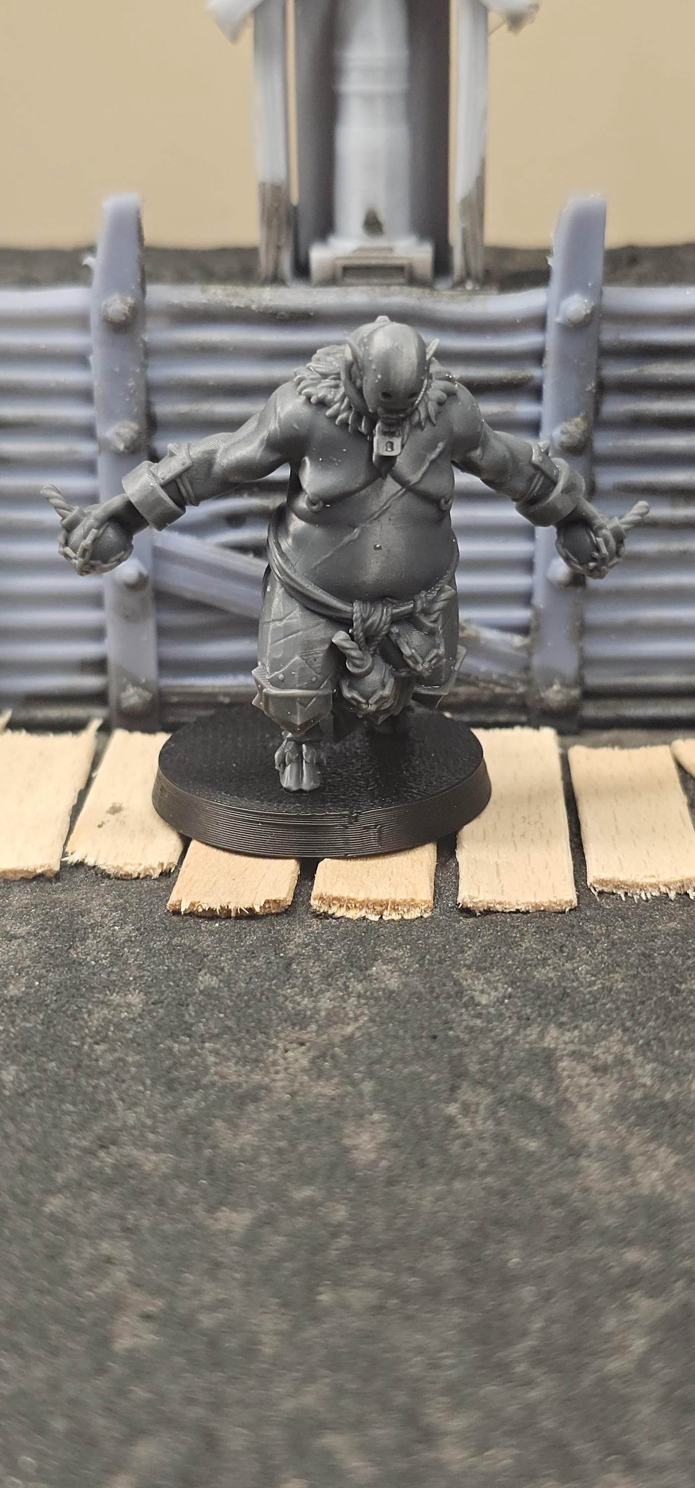 The Court - Demonic Slaves Ranged - 3D printed miniature  - Wargaming - Trench Grimdark