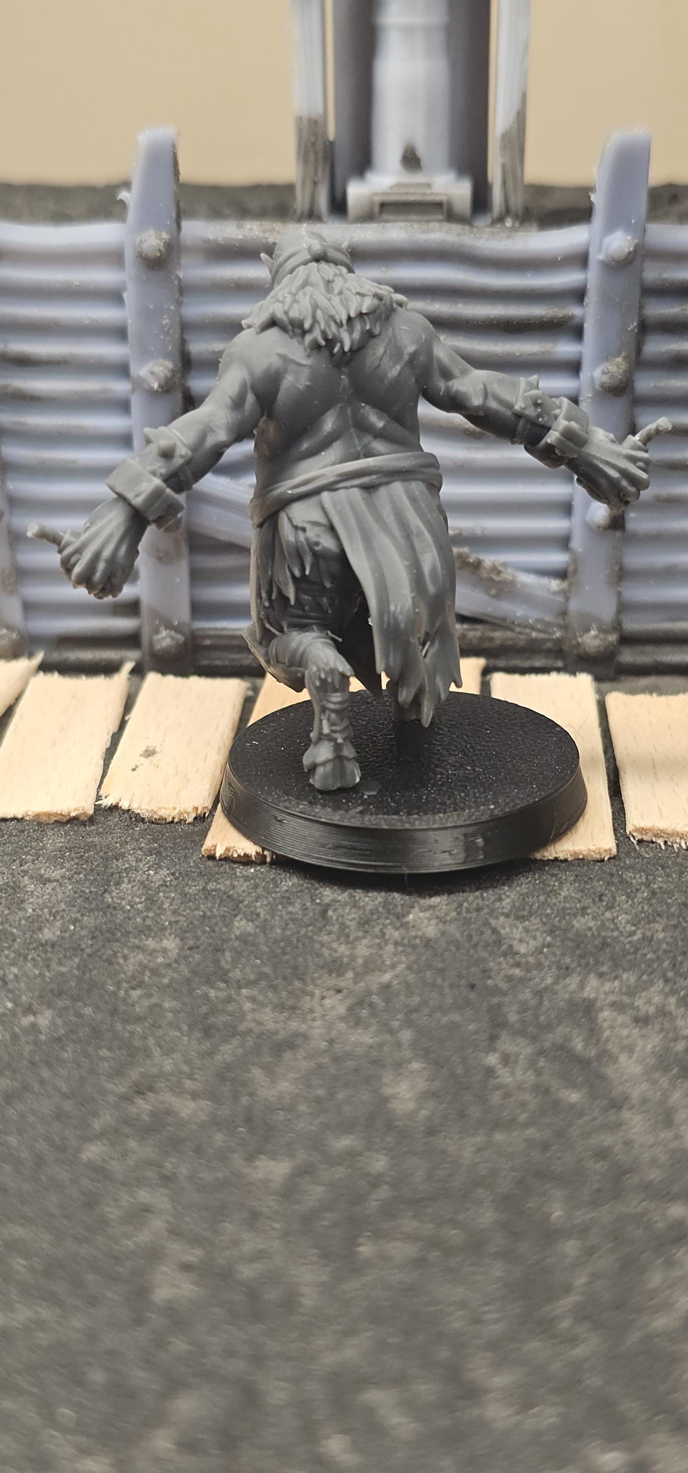 The Court - Demonic Slaves Ranged - 3D printed miniature  - Wargaming - Trench Grimdark