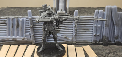 Prussian Merchaneries - Tank Busters - 3D printed Grimdark Miniature