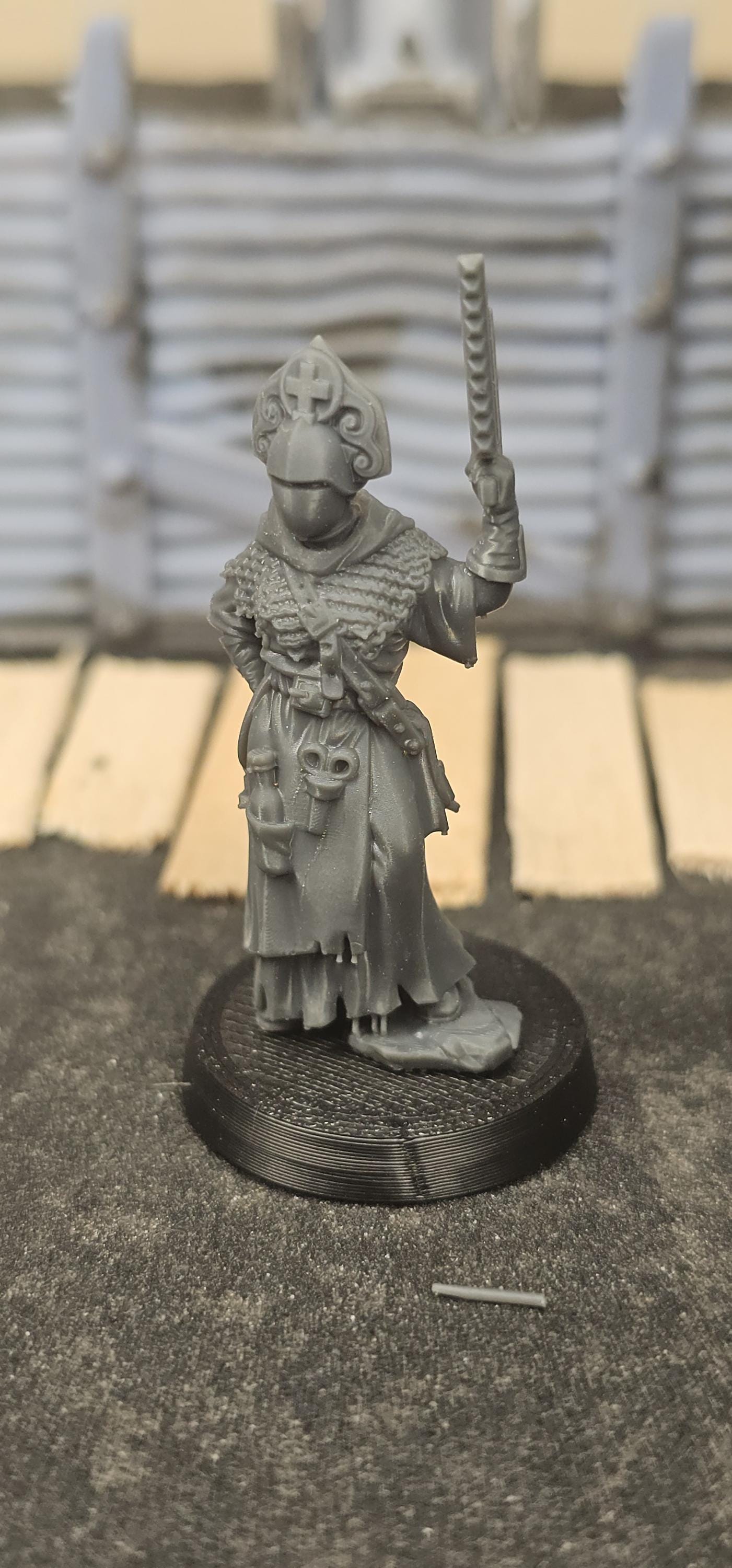 Ada The Sawbones - 3D printed miniature  - Wargaming - Trench Grimdark