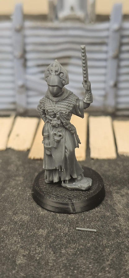 Ada The Sawbones - 3D printed miniature  - Wargaming - Trench Grimdark
