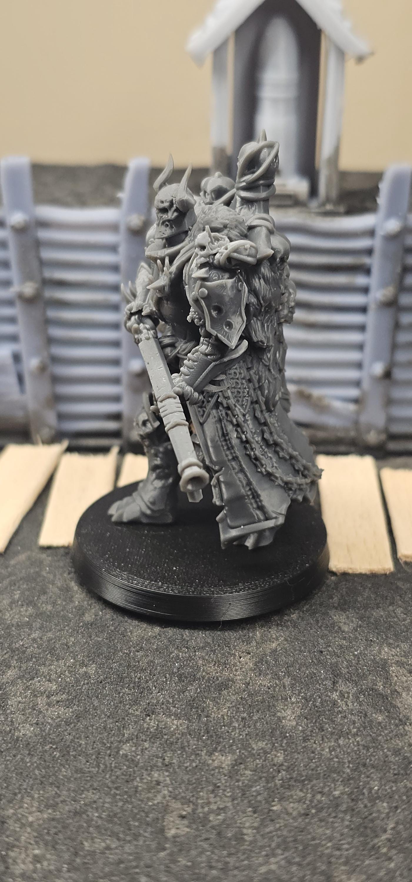 Northern Hell Knights - 3D printed miniature  - Wargaming - Trench Grimdark
