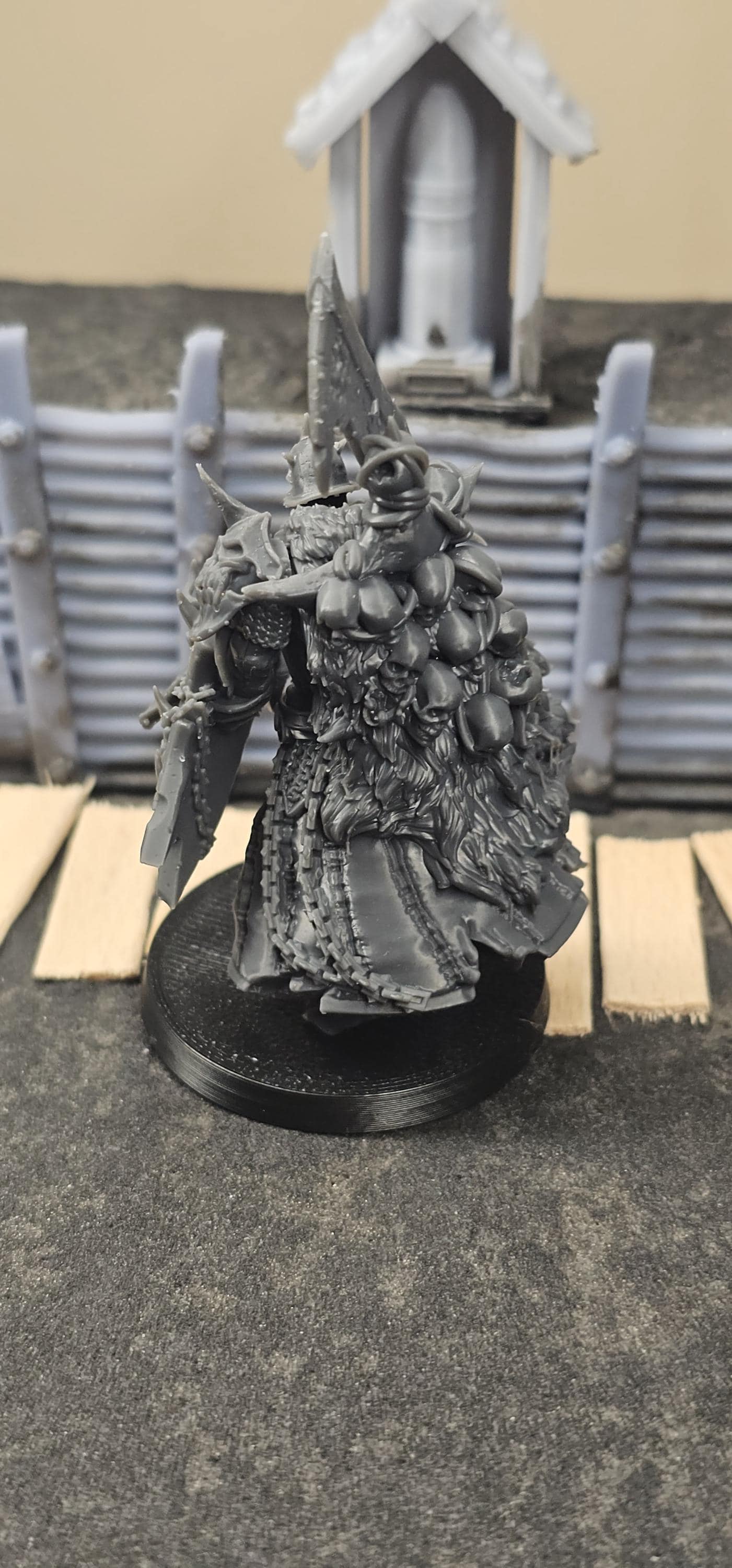 Northern Hell Knights - 3D printed miniature  - Wargaming - Trench Grimdark