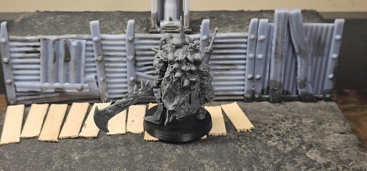 Northern Hell Knights - 3D printed miniature  - Wargaming - Trench Grimdark