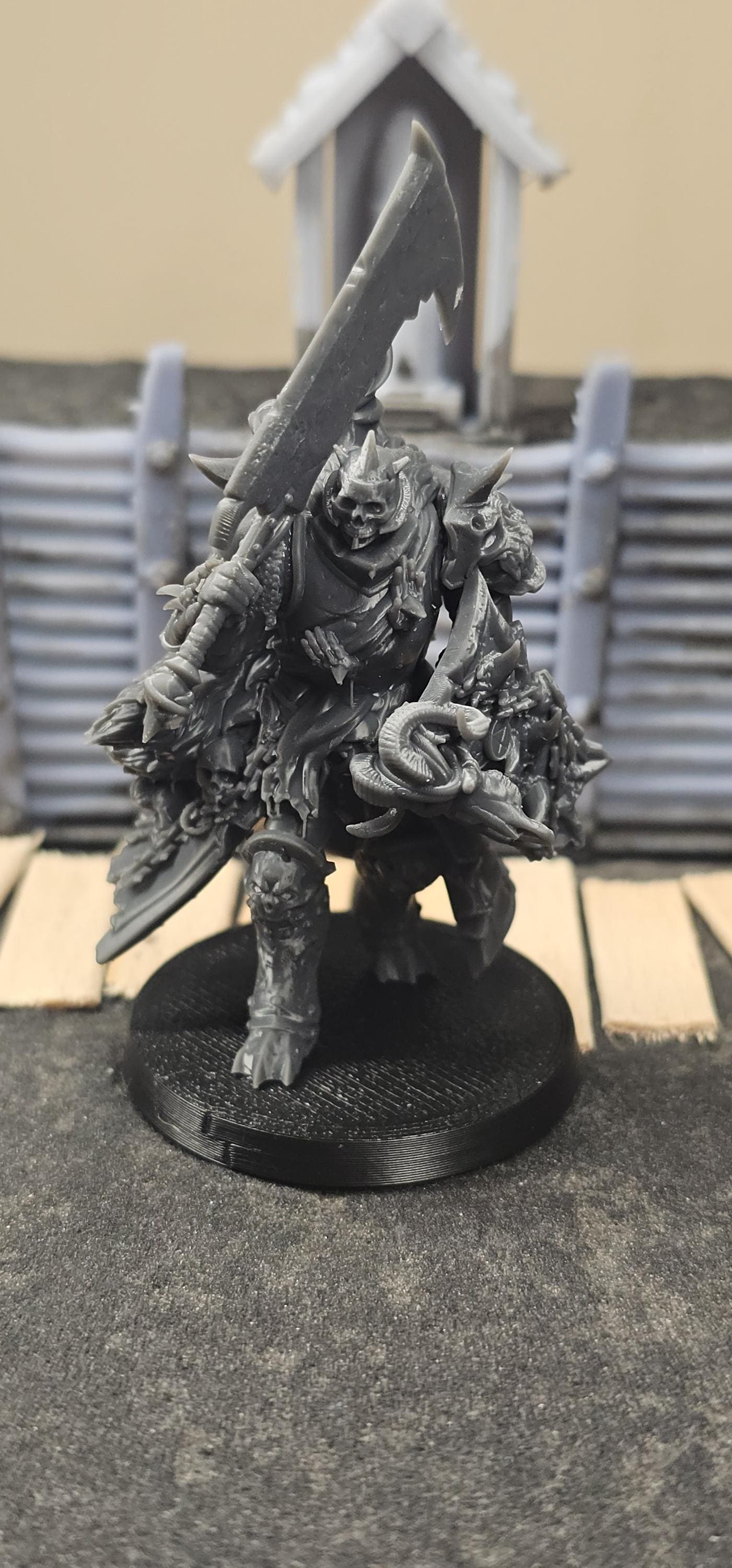 Northern Hell Knights - 3D printed miniature  - Wargaming - Trench Grimdark