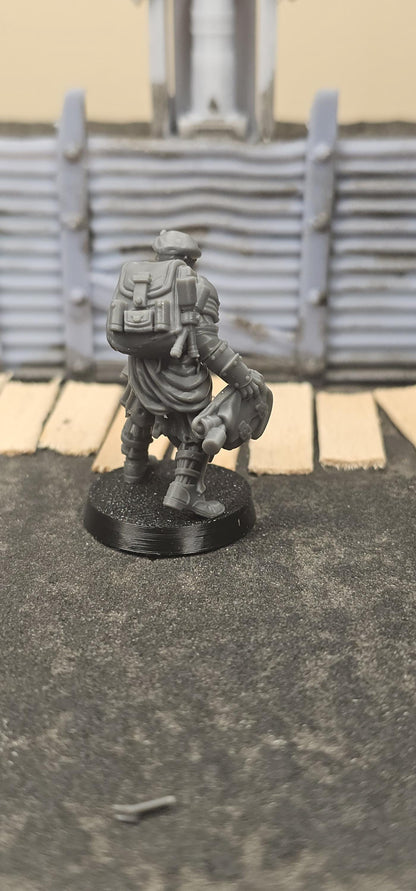 Highlander strike force - 3D printed Grimdark Miniature