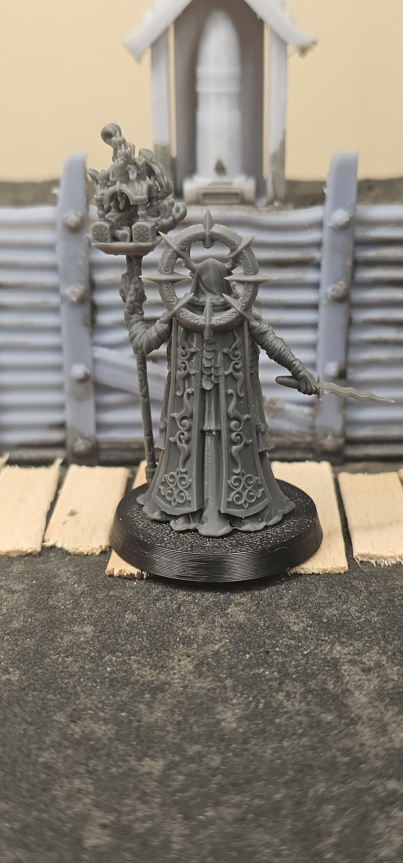 Chorister of Greed - 3D printed miniature  - Wargaming - Trench Grimdark