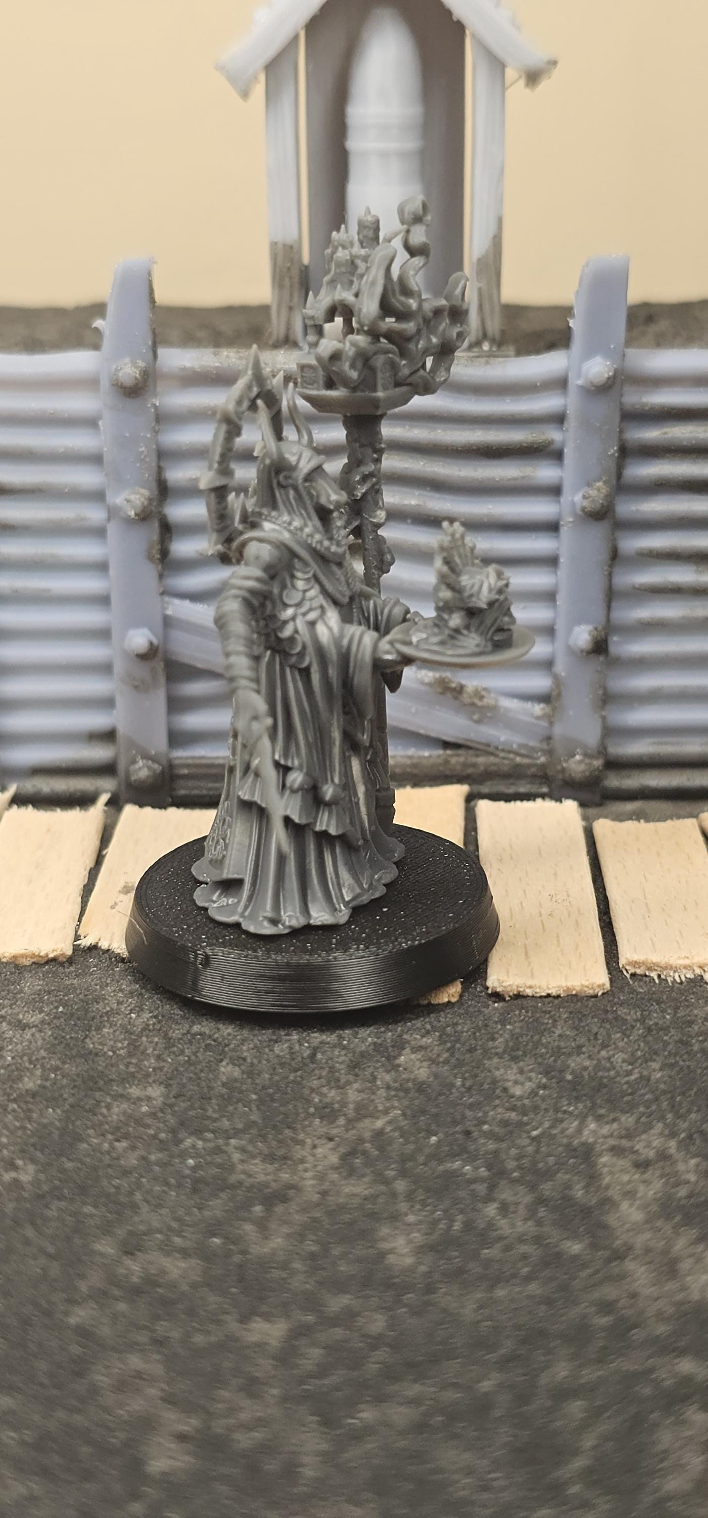 Chorister of Greed - 3D printed miniature  - Wargaming - Trench Grimdark