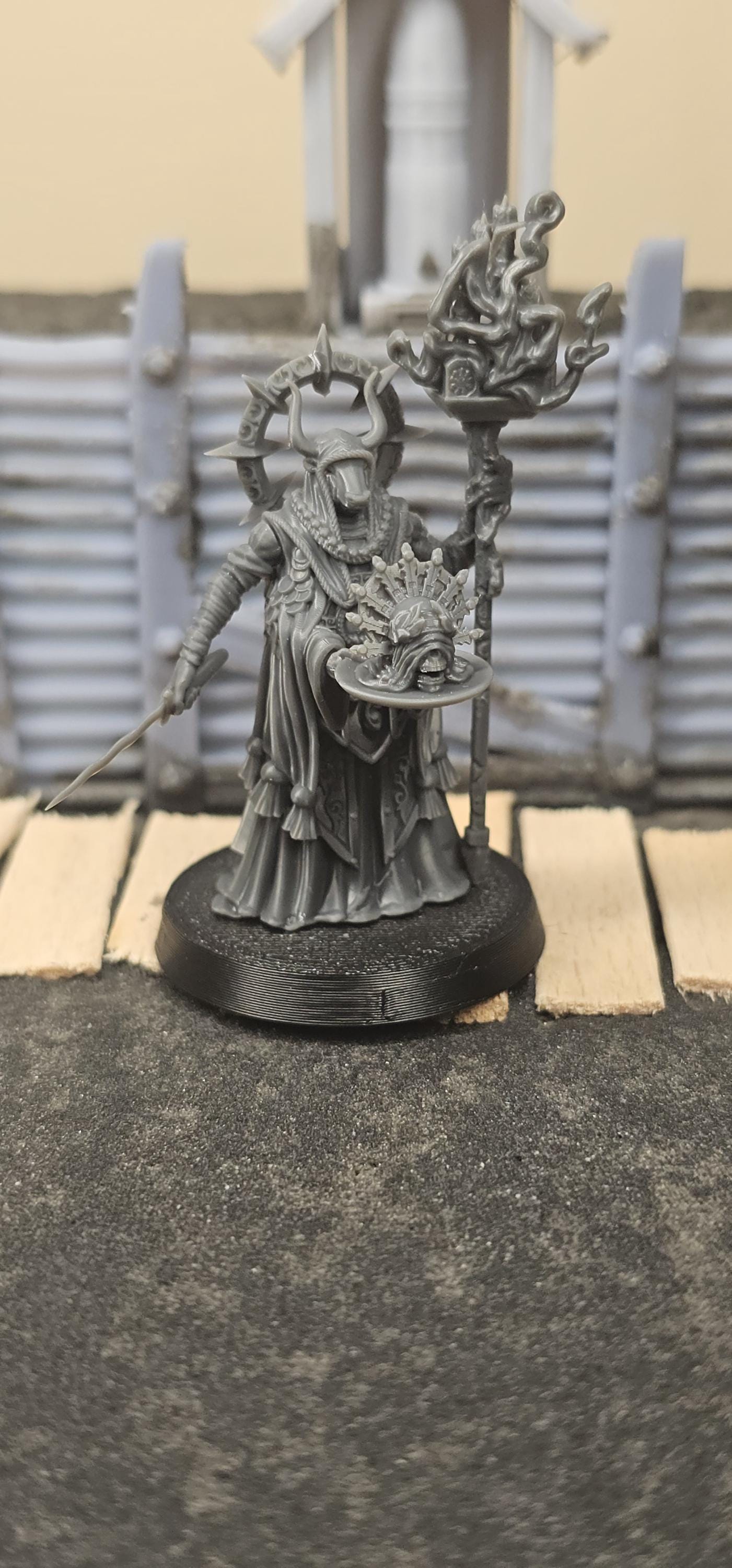 Chorister of Greed - 3D printed miniature  - Wargaming - Trench Grimdark