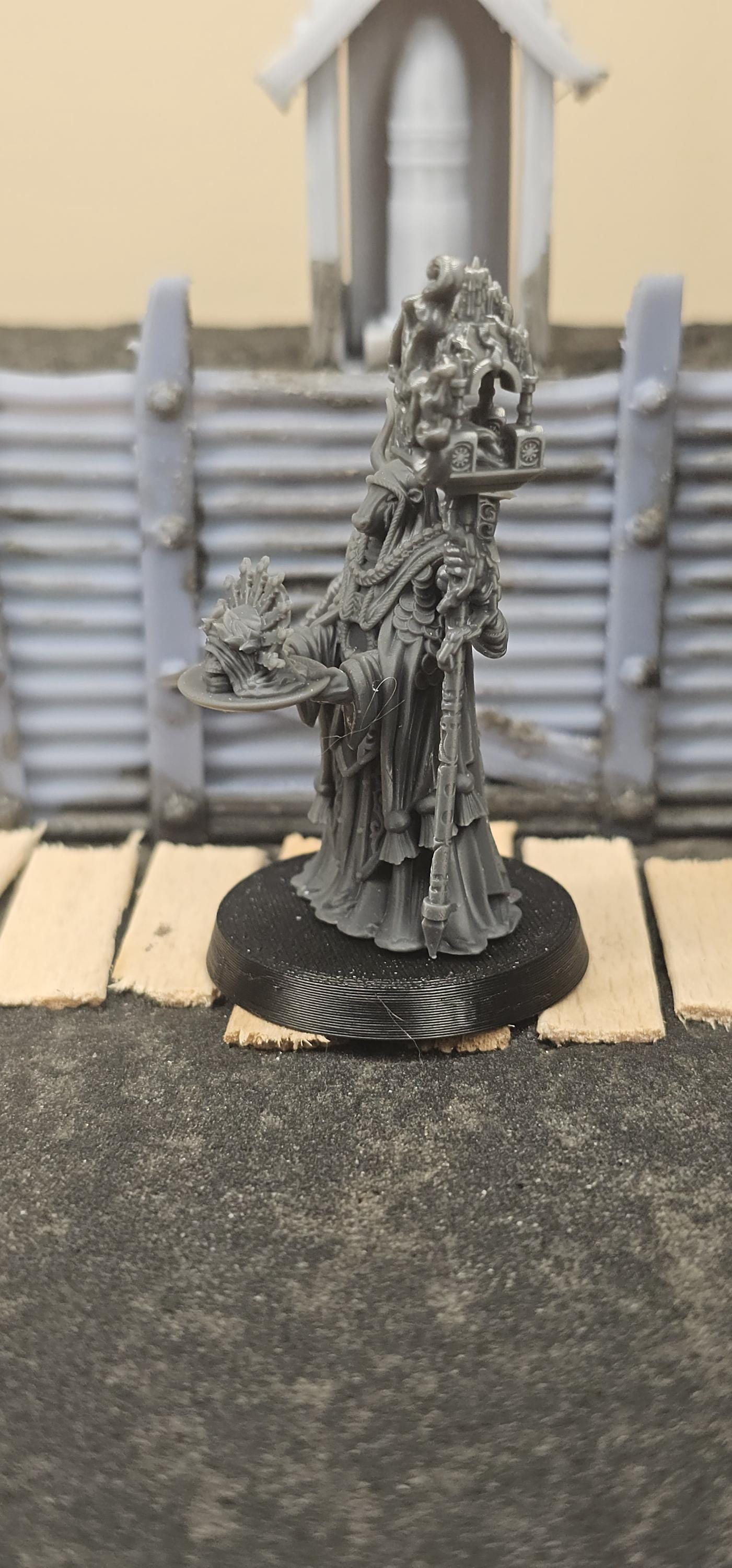 Chorister of Greed - 3D printed miniature  - Wargaming - Trench Grimdark