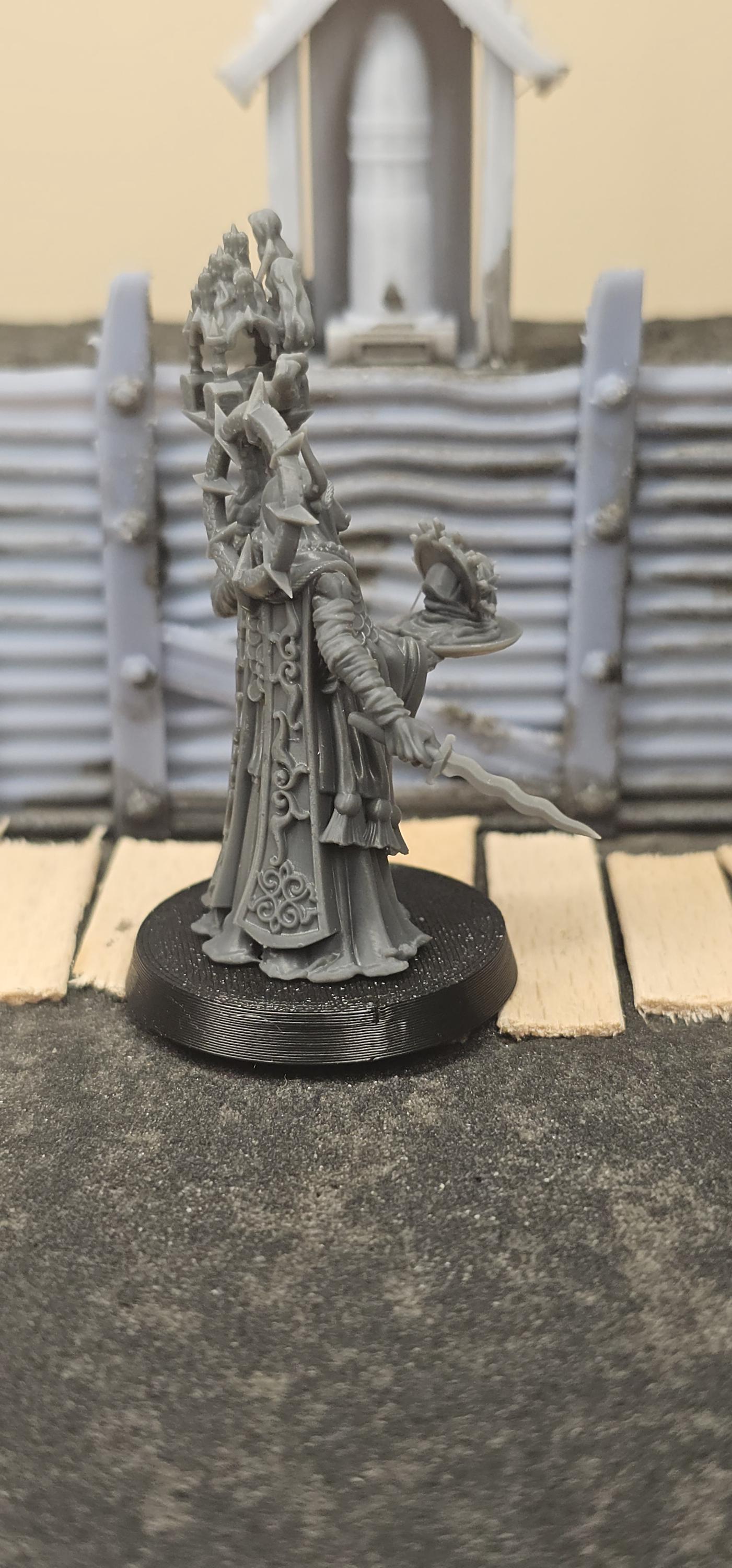 Chorister of Greed - 3D printed miniature  - Wargaming - Trench Grimdark