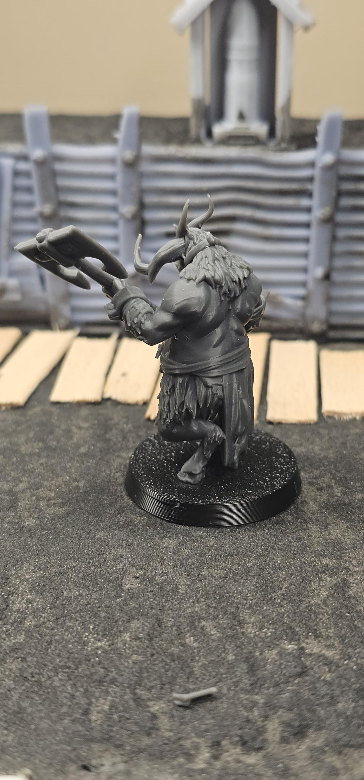 The Court - Demonic Slaves soldiers - 3D printed miniature  - Wargaming - Trench Grimdark - 3D printed Grimdark Miniature