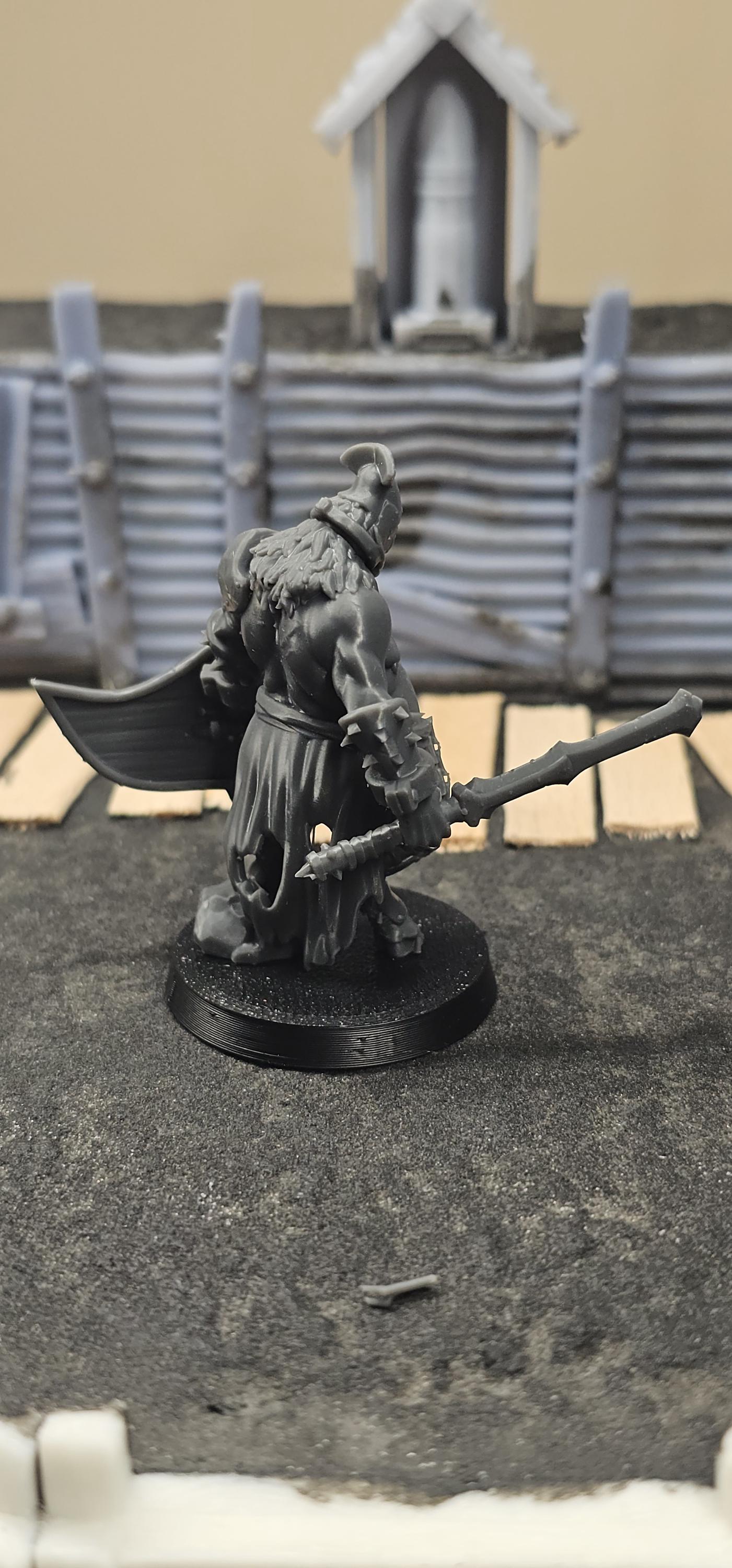 The Court - Demonic Slaves soldiers - 3D printed miniature  - Wargaming - Trench Grimdark - 3D printed Grimdark Miniature