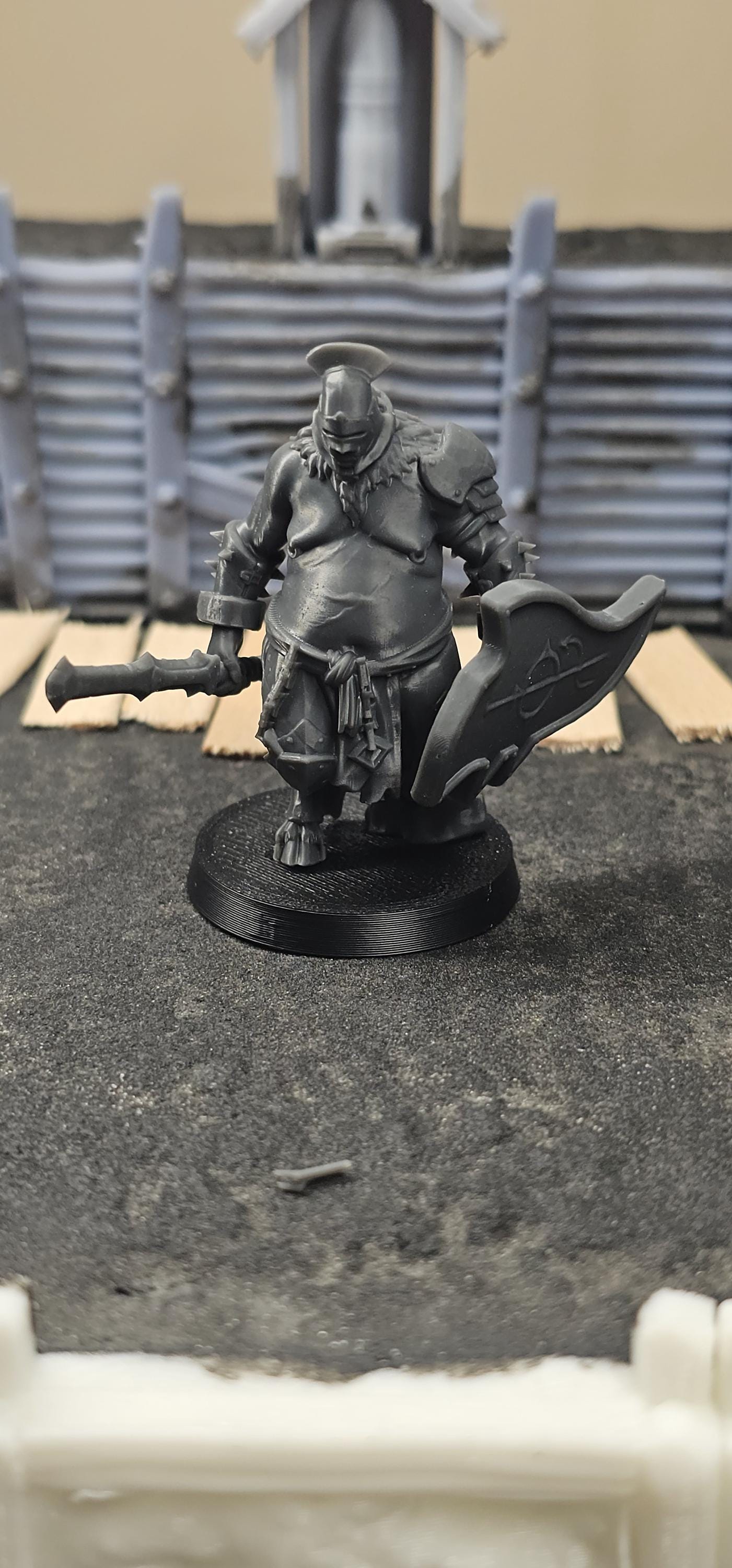 The Court - Demonic Slaves soldiers - 3D printed miniature  - Wargaming - Trench Grimdark - 3D printed Grimdark Miniature