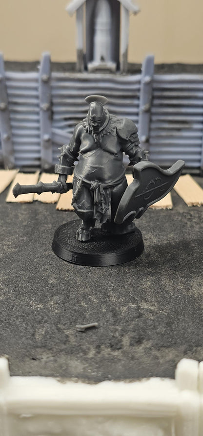 The Court - Demonic Slaves soldiers - 3D printed miniature  - Wargaming - Trench Grimdark - 3D printed Grimdark Miniature